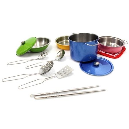 Az Trading & Import AZ Trading & Import PS572 Kitchen Cookware Metal Pots & Pans Playset; 18 x 15 x 18 in. PS572